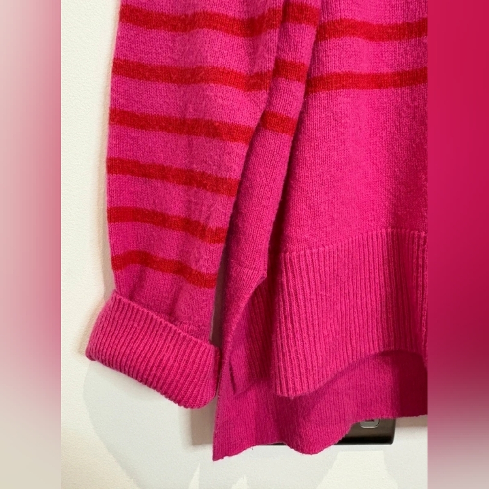 Striped Pink Sweater - Picture 4 of 6